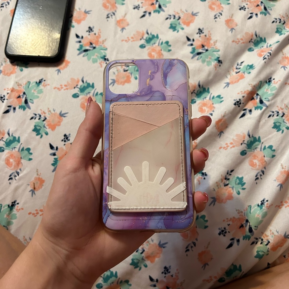 iPhone XR case and wallet